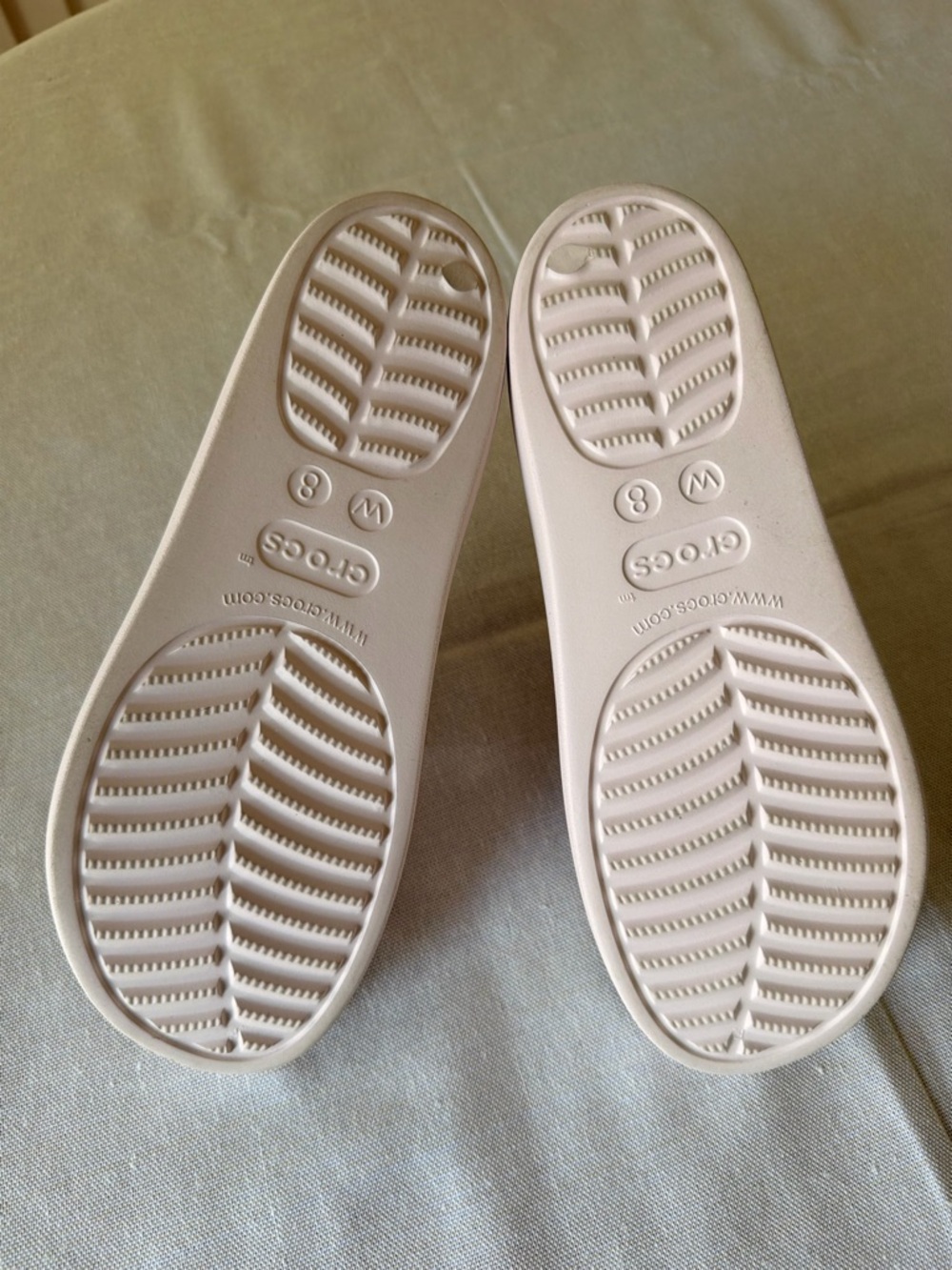 CROCS Baya Double-Strap Platform Slide Sandals in Light Pink - Picture 4 of 4